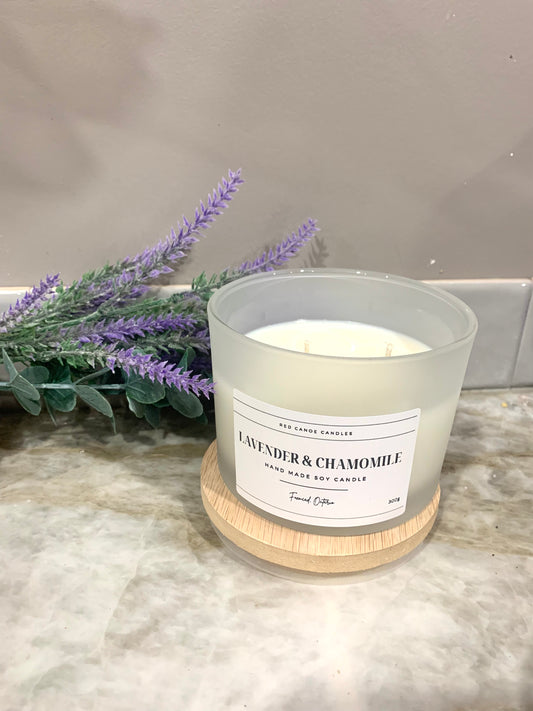 Lavender & Chamomile Soy Candle